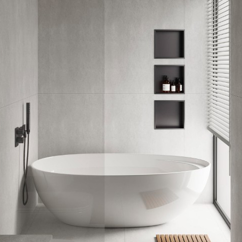 ¿Por qué debería elegir un nicho empotrado de acero inoxidable para su baño moderno?
