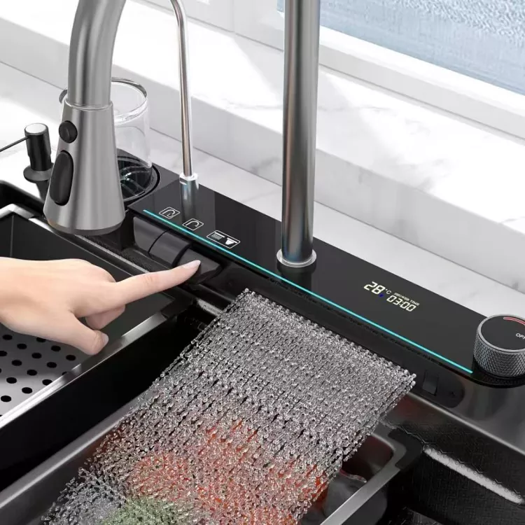 ¿Por qué un grifo con pantalla digital inteligente de acero inoxidable y control de temperatura es el futuro del control del agua en la cocina moderna?