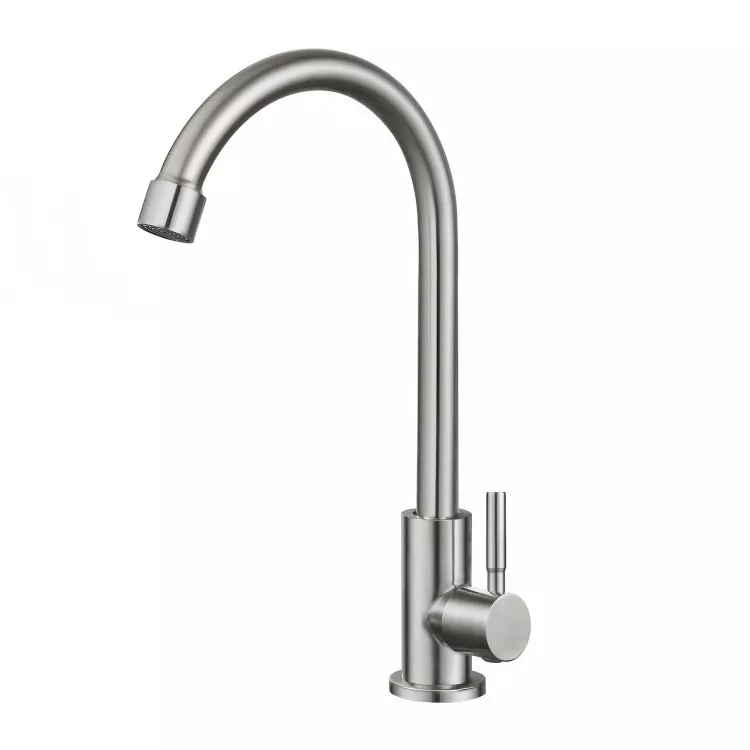 Grifo de cocina frío individual